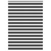 vidaXL Zebra roleta čern&aacute; 160x230 cm &scaron;&iacute;řka l&aacute;tky 155,9 cm polyester