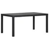 vidaXL Zahradn&iacute; stůl 150 x 90 x 72 cm PP antracitov&yacute;