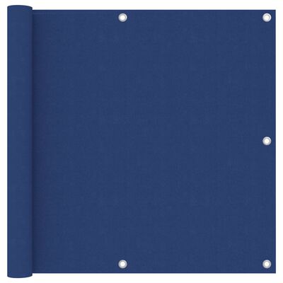 vidaXL Balkónová zástěna modrá 90 x 600 cm oxfordská látka