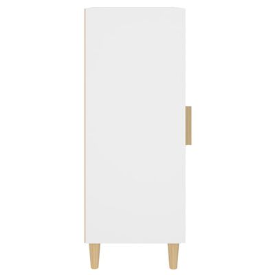 vidaXL Příborník bílý 34,5 x 34 x 90 cm kompozitní dřevo