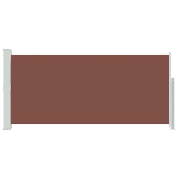 vidaXL Zatahovac&iacute; bočn&iacute; mark&yacute;za / z&aacute;stěna 140 x 300 cm hněd&aacute;