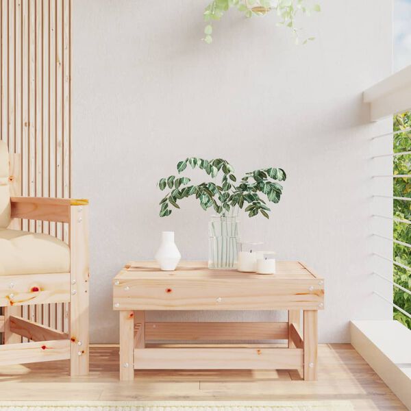 vidaXL Zahradn&iacute; podnožka masivn&iacute; borov&eacute; dřevo