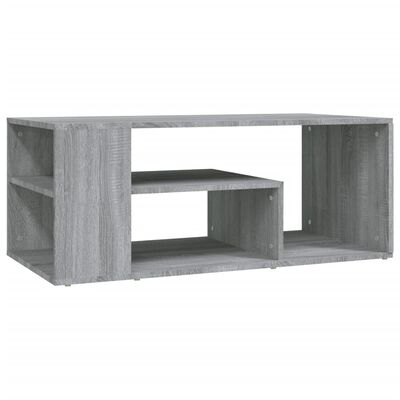 vidaXL Konferenční stolek šedý sonoma 100x50x40 cm kompozitní dřevo