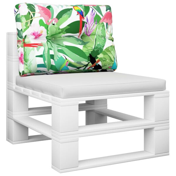 vidaXL Poduška na palety vícebarevná 50 x 40 x 12 cm textil