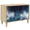 vidaXL Televizn&iacute; skř&iacute;ň RAALTE 69 x 33 x 50 cm Sonoma Kompozitn&iacute; dřevo