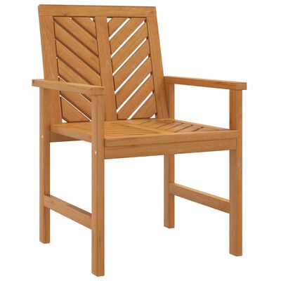 vidaXL Zahradní jídelní židle 2 ks masivní akáciové dřevo