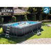 Intex Bazénový set Ultra XTR Frame obdélníkový 732 x 366 x 132 cm