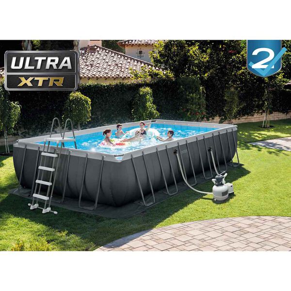 Intex Bazénový set Ultra XTR Frame obdélníkový 732 x 366 x 132 cm