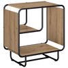 vidaXL Př&iacute;born&iacute;k Dub artisan 60 x 37,5 x 64,5 cm Technick&eacute; dřevo