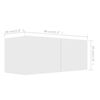 vidaXL TV skříňky 4 ks bílé 80 x 30 x 30 cm kompozitní dřevo