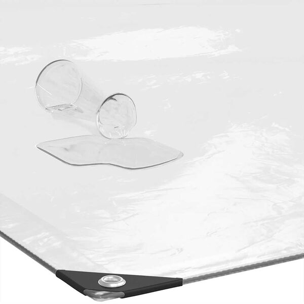 vidaXL Čir&aacute; plachta s oky 8x8 m polyethylen