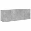 vidaXL TV skř&iacute;ňky n&aacute;stěnn&eacute; 2 ks betonově &scaron;ed&eacute; 60 x 30 x 41 cm