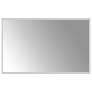 vidaXL Koupelnov&eacute; zrcadlo s LED osvětlen&iacute;m 50x80 cm