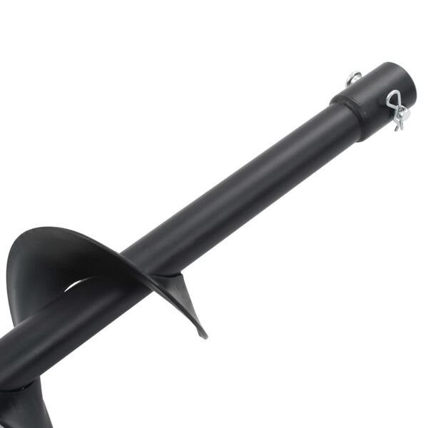 vidaXL Šnekový vrtací nástavec ocel 100 mm