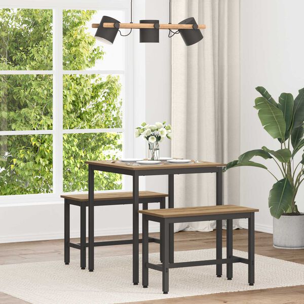 vidaXL J&iacute;deln&iacute; stoly KOV