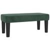 vidaXL | lavice | Tmavě zelen&aacute; 70 x 30 x 30 cm samet