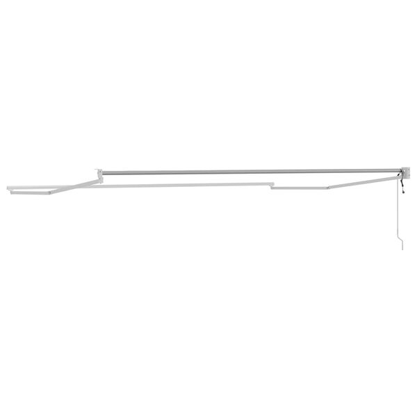 vidaXL Elektrick&yacute; skl&aacute;dac&iacute; r&aacute;m mark&yacute;zy B&iacute;l&yacute; 4 x 2 m Hlin&iacute;k