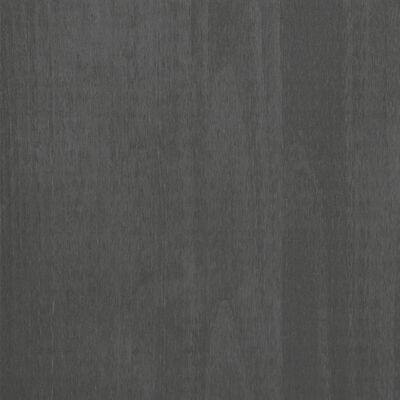 vidaXL Psací stůl HAMAR tmavě šedý 113 x 50 x 75 cm masivní borovice
