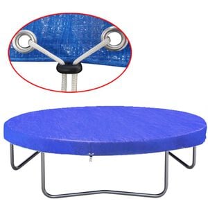 vidaXL Plachta na trampol&iacute;nu PE 360-367 cm 90 g/m&sup2;