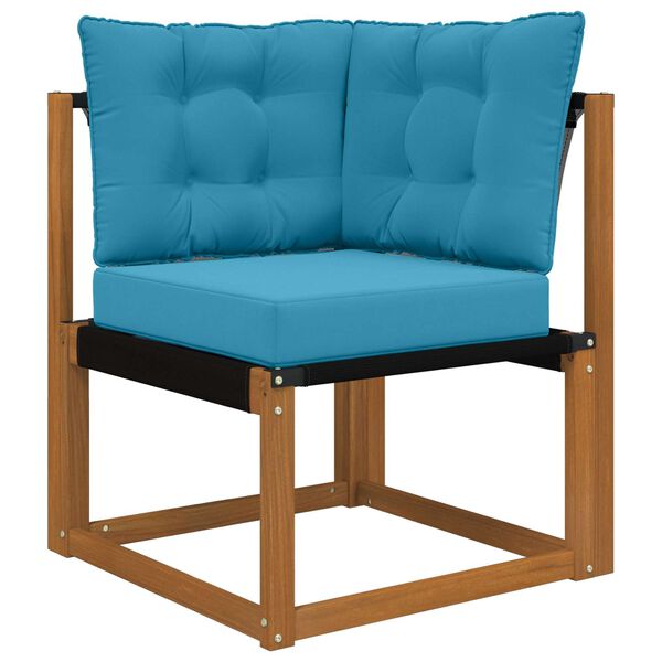 vidaXL Venkovn&iacute; pol&scaron;t&aacute;ř na pohovku 3 pcs Kr&aacute;lovsk&aacute; modr&aacute; Polyester