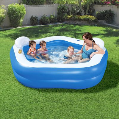 Bestway Relaxační bazének Family Fun 213 x 206 x 69 cm