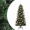 vidaXL Uměl&yacute; v&aacute;nočn&iacute; stromek s v&aacute;nočn&iacute;mi koulemi 210 cm 300 LED