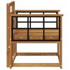 vidaXL Venkovn&iacute; pohovka Masivn&iacute; ak&aacute;tov&eacute; dřevo Př&iacute;rodn&iacute;