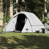 vidaXL Camping Stan Cabin pro 4 osoby bílá zatemňovací nepromokavý