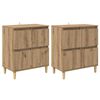 vidaXL Konzole 2 ks Artisanov&yacute; dub 60 x 35 x 70 cm Kompozitn&iacute; dřevo
