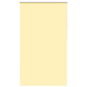 vidaXL Roleta zatemňovac&iacute; žlut&aacute; &scaron;&iacute;řka l&aacute;tky 136,6 cm polyester