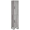 vidaXL Skř&iacute;ň highboard &scaron;ed&aacute; sonoma 34,5 x 34 x 180 cm kompozitn&iacute; dřevo