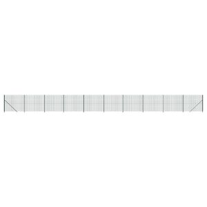 vidaXL Dr&aacute;těn&yacute; plot s př&iacute;rubami zelen&yacute; 2 x 25 m