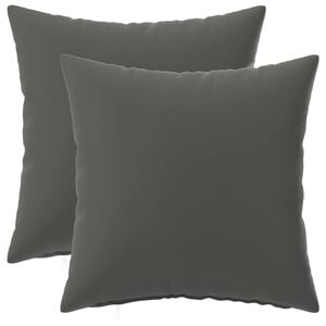 vidaXL Povlak na pol&scaron;t&aacute;ř 2 pcs HEERLEN Antracitov&aacute; 30 x 30 cm