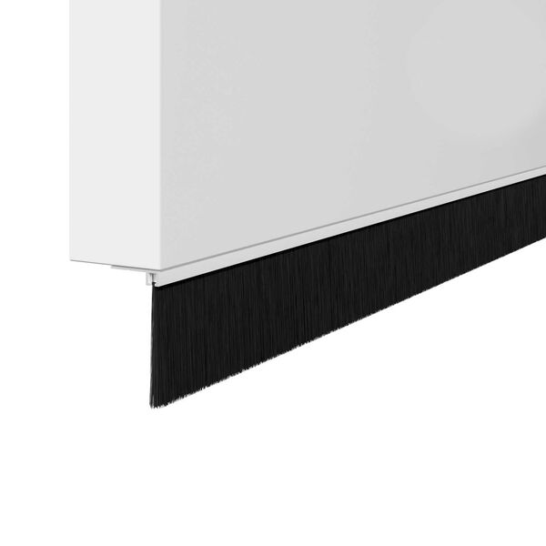 vidaXL &Scaron;roubovac&iacute; těsněn&iacute; dveřn&iacute;ho kart&aacute;če 2 pcs B&iacute;l&aacute; 100 cm