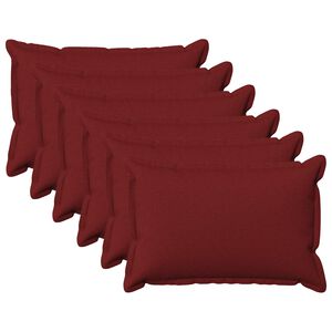 vidaXL Povlak na pol&scaron;t&aacute;ř 6 pcs HOUTEN V&iacute;no Červen&eacute; 40 x 60 cm