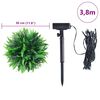 vidaXL Umělé buxus koule s LED světly 2 ks zelené 30 cm