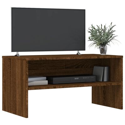 vidaXL TV stolek hnědý dub 80 x 40 x 40 cm kompozitní dřevo
