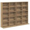 vidaXL CD skř&iacute;ň 2 ks Dub artisan 65 x 23,5 x 97,5 cm Kompozitn&iacute; dřevo