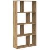vidaXL Knihovna dub artisan 60 x 20 x 120,5 cm kompozitn&iacute; dřevo