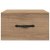 vidaXL Nočn&iacute; skř&iacute;ňka dub artisan 35 x 35 x 20 cm Kompozitn&iacute; dřevo