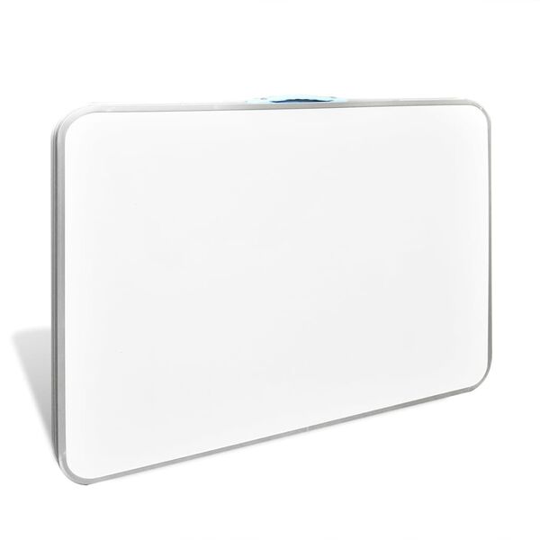 Skládací kempingový stůl s kovovým rámem 80 x 60 cm