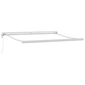 vidaXL R&aacute;m mark&yacute;zy B&iacute;l&aacute; 300 x 250 cm Hlin&iacute;k