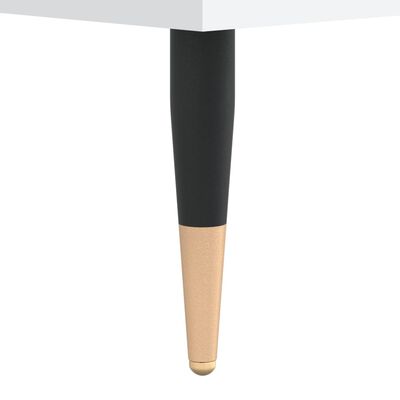 vidaXL Noční stolek bílý 40 x 35 x 47,5 cm kompozitní dřevo