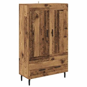 vidaXL Vysok&yacute; bufet Star&eacute; dřevo 69,5 x 31 x 115 cm Kompozitn&iacute; dřevo