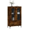 vidaXL Skř&iacute;ň highboard kouřov&yacute; dub 69,5 x 31 x 115 cm kompozitn&iacute; dřevo