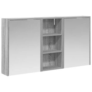vidaXL Sada koupelnov&yacute;ch skř&iacute;něk 3 pcs 116 x 16 x 62,5 cm