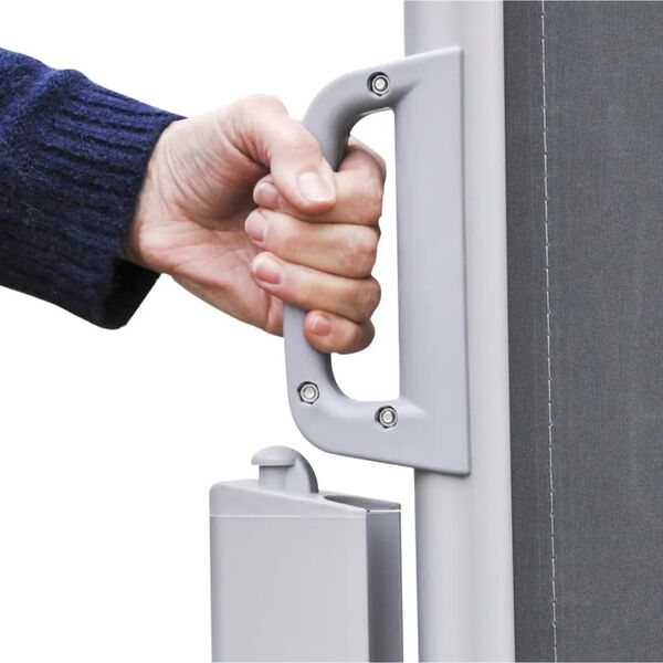 HI Zahradní zástěna 3 x 1,6 m černá polyester