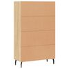 vidaXL Skř&iacute;ň highboard dub sonoma 69,5 x 31 x 115 cm kompozitn&iacute; dřevo