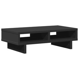 vidaXL Stojan na monitor čern&yacute; 50 x 27 x 15 cm kompozitn&iacute; dřevo