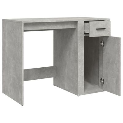 vidaXL Psací stůl betonově šedý 100 x 49 x 75 cm kompozitní dřevo